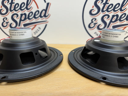 Genuine Harley-Davidson Touring FRONT Speaker Pair 76000819A2