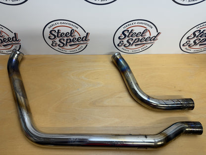 Genuine Harley-Davidson Fat Boy Deuce Exhaust HEADER PIPE 65499-00A, 65503-00A4