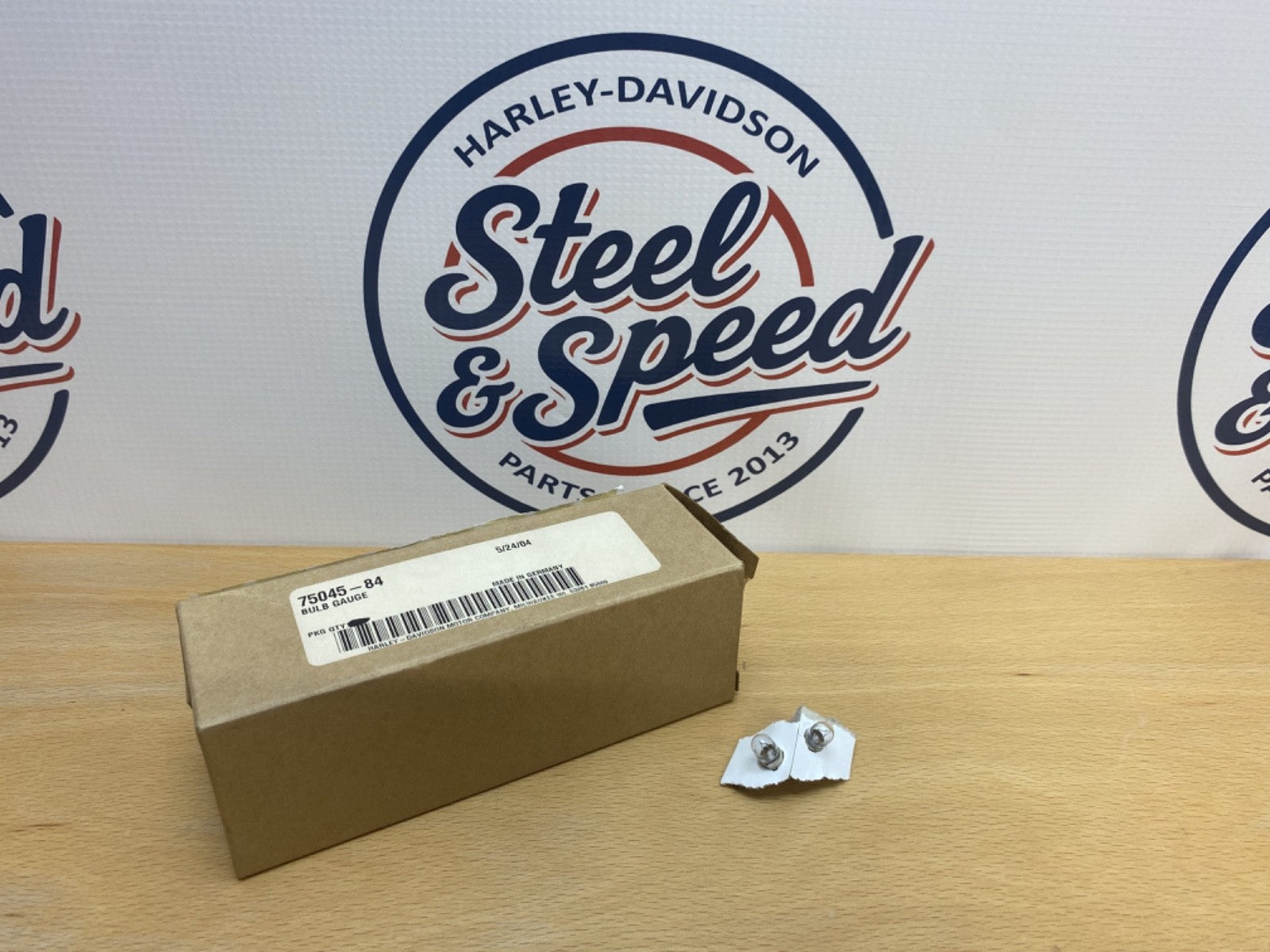 Genuine Harley-Davidson Touring Instrument Gauge BULB (Set of 2) 75045-840