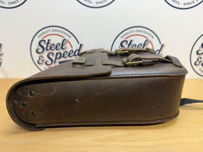 Genuine Harley-Davidson Softail Single-Sided Swingarm Bag Brown 902015683