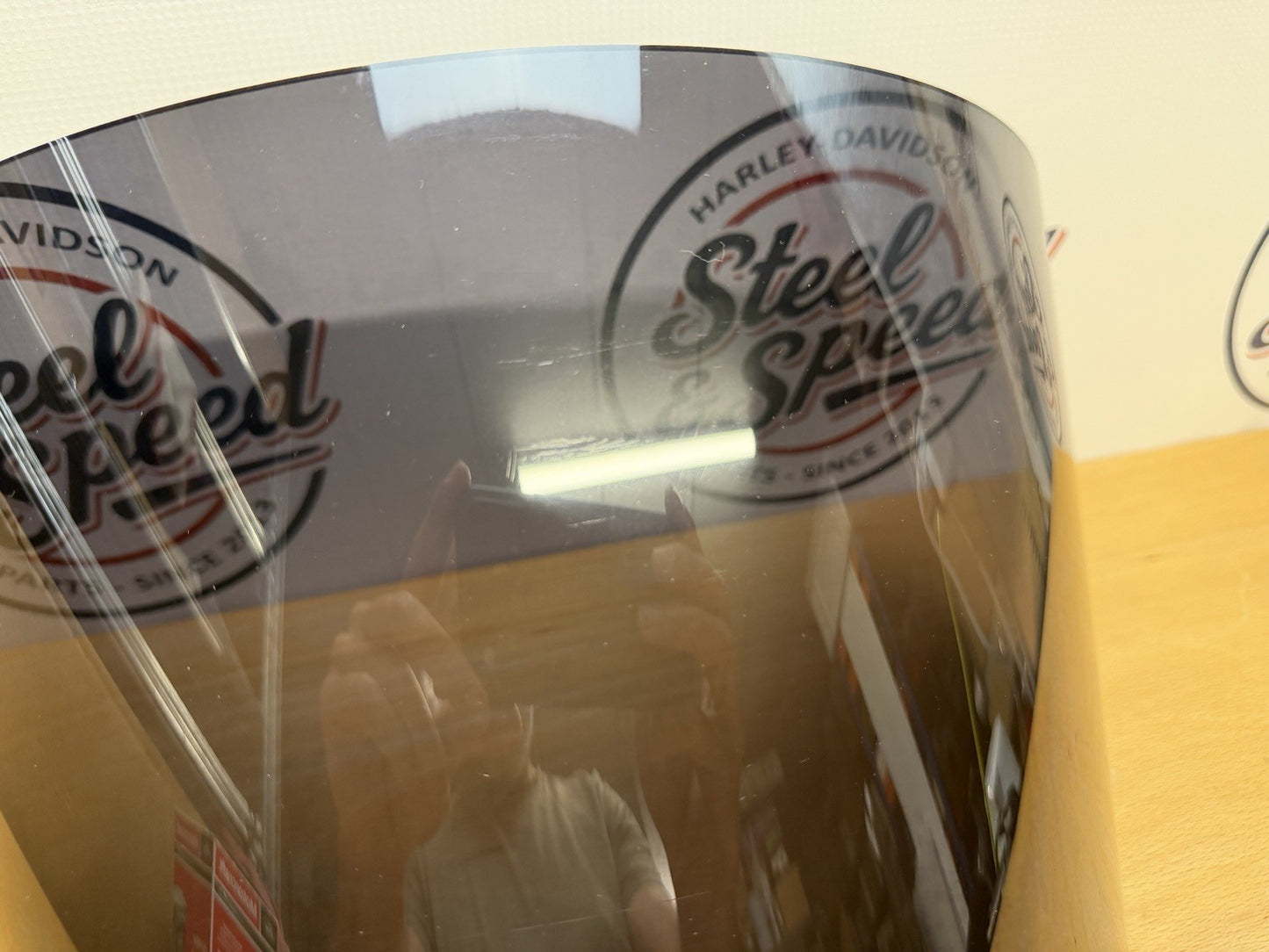 Memphis Shades Road Warrior Windshield Dark 11" For Harley-Davidson MEP867102