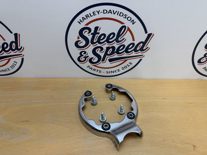 Genuine Harley-Davidson 5.75" LED Headlight BRACKET Chrome 677003740