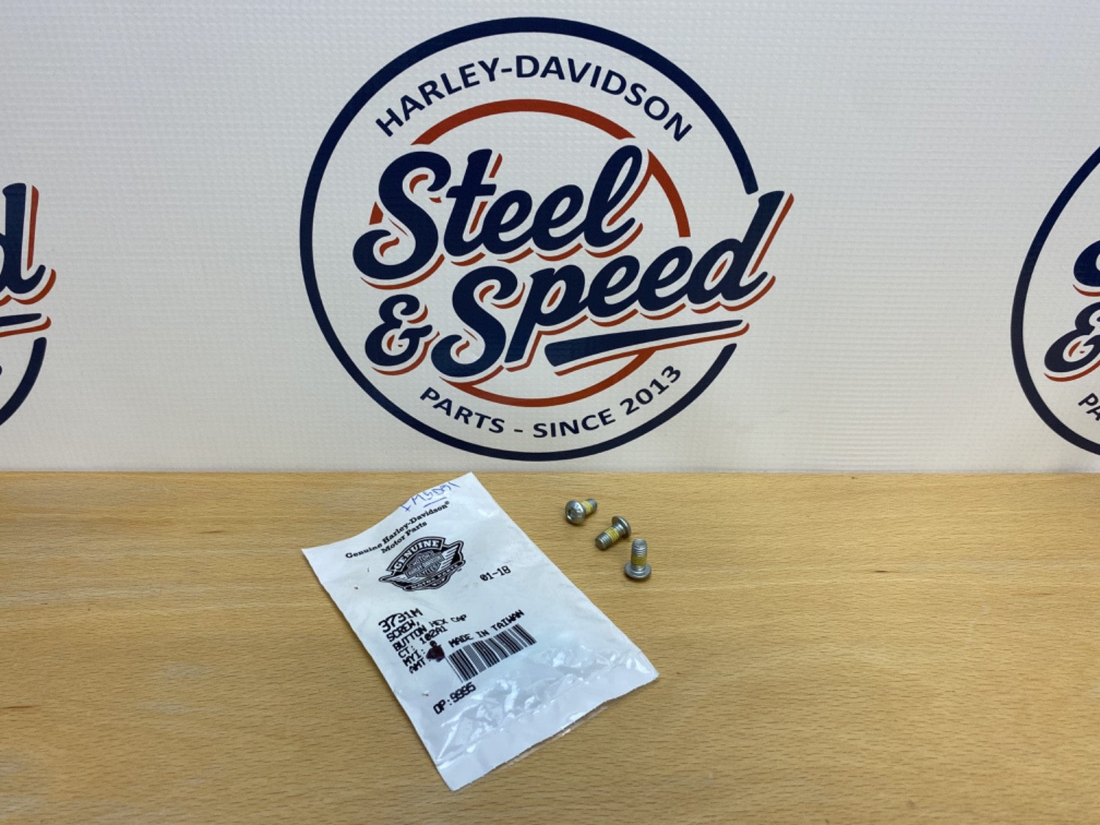 Genuine Harley-Davidson SCREW M6x1.0x12 Socket Button Head (Set of 3) 3731M0