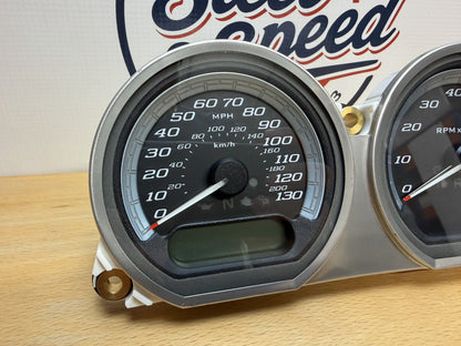 Genuine Harley-Davidson Touring Instrument Cluster Speedometer Dual 70900120A2
