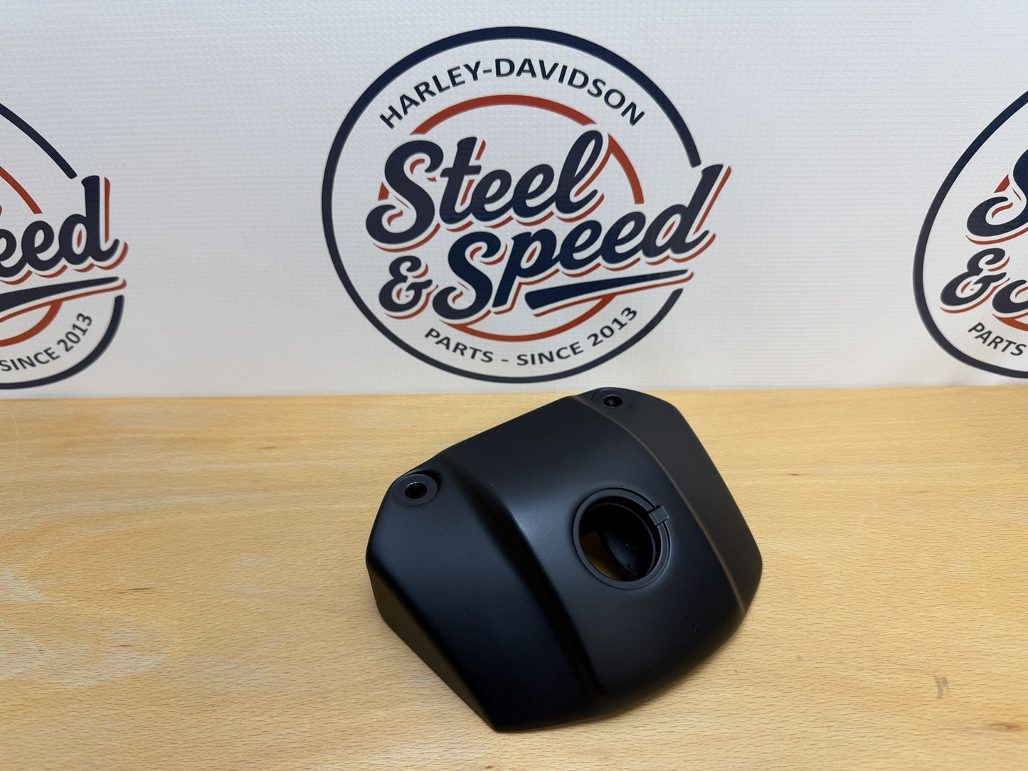 Genuine Harley-Davidson Sportster Headlight BRACKET / PEAK Black 67963-05A2