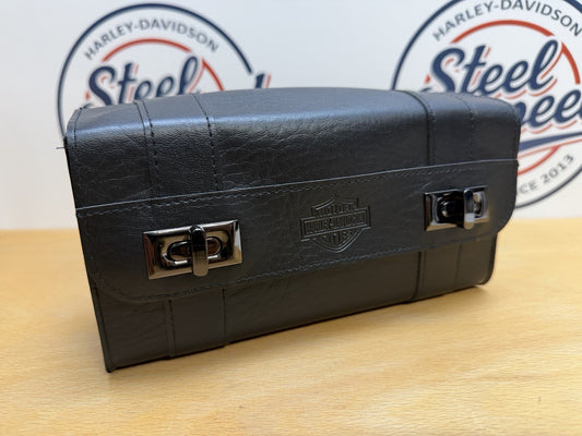 Genuine Harley-Davidson Fighter High End Performance Goggles Leather CASE Pouch1