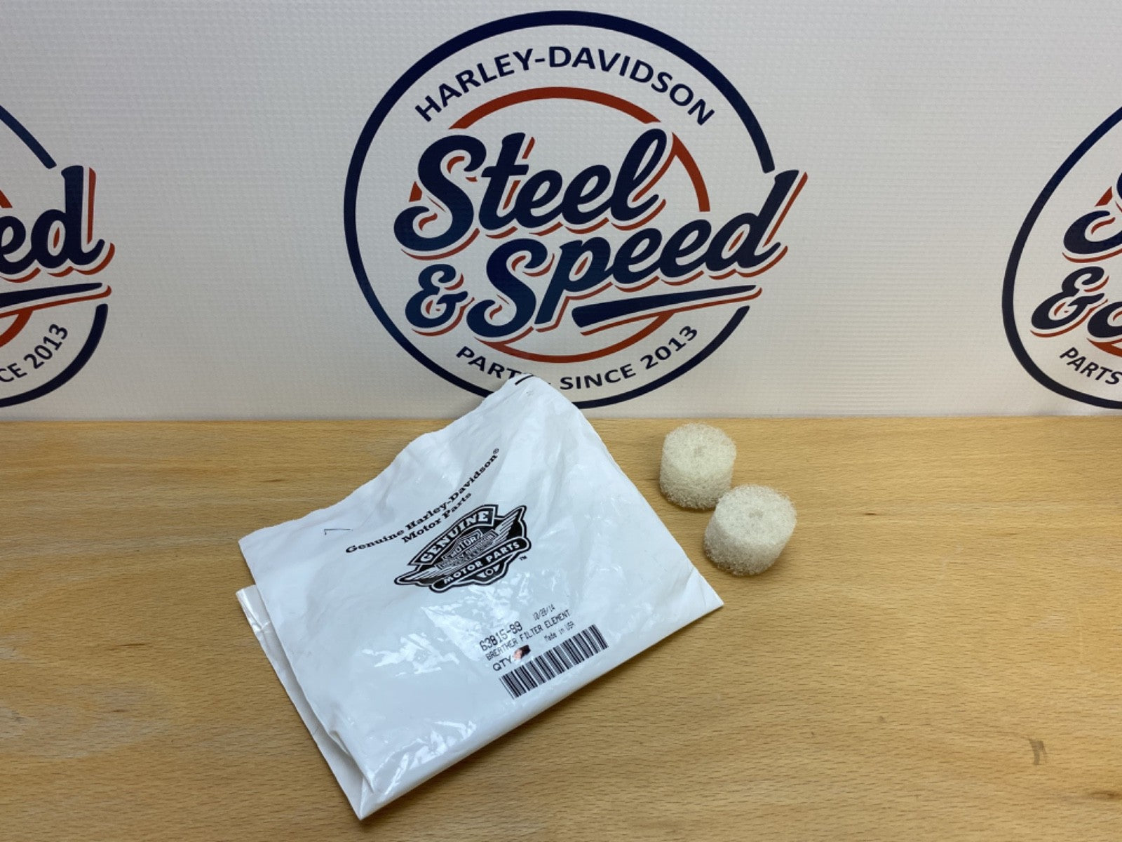 Genuine Harley-Davidson TwinCam Rocker Breather FILTER (Set of 2) 63815-990