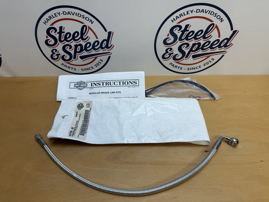 Genuine Harley-Davidson Modular DiamondBack Brake Line ABS Front Upper 44790-080