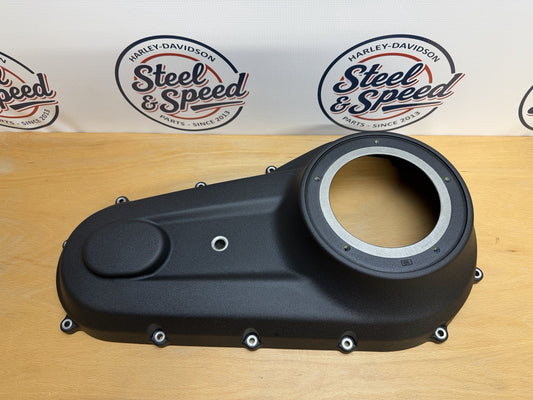 Genuine Harley-Davidson Softail MK8 Outer Primary Cover Wrinkle Black 257006891