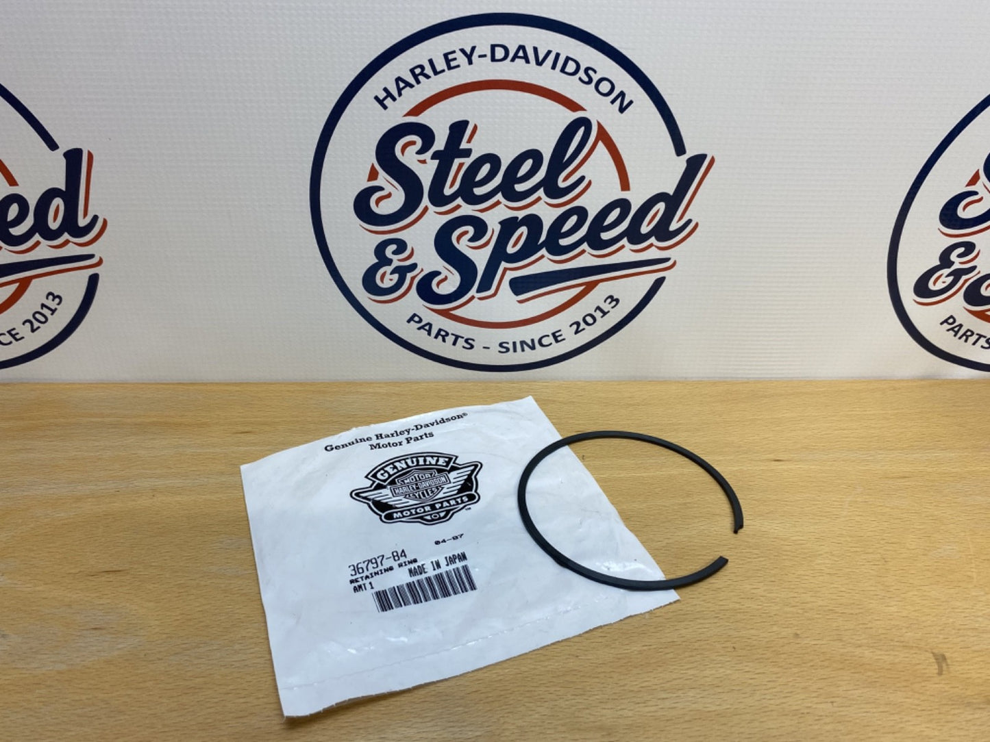 Genuine Harley-Davidson Sportster Clutch Pressure Plate RETAINING RING 36797-840