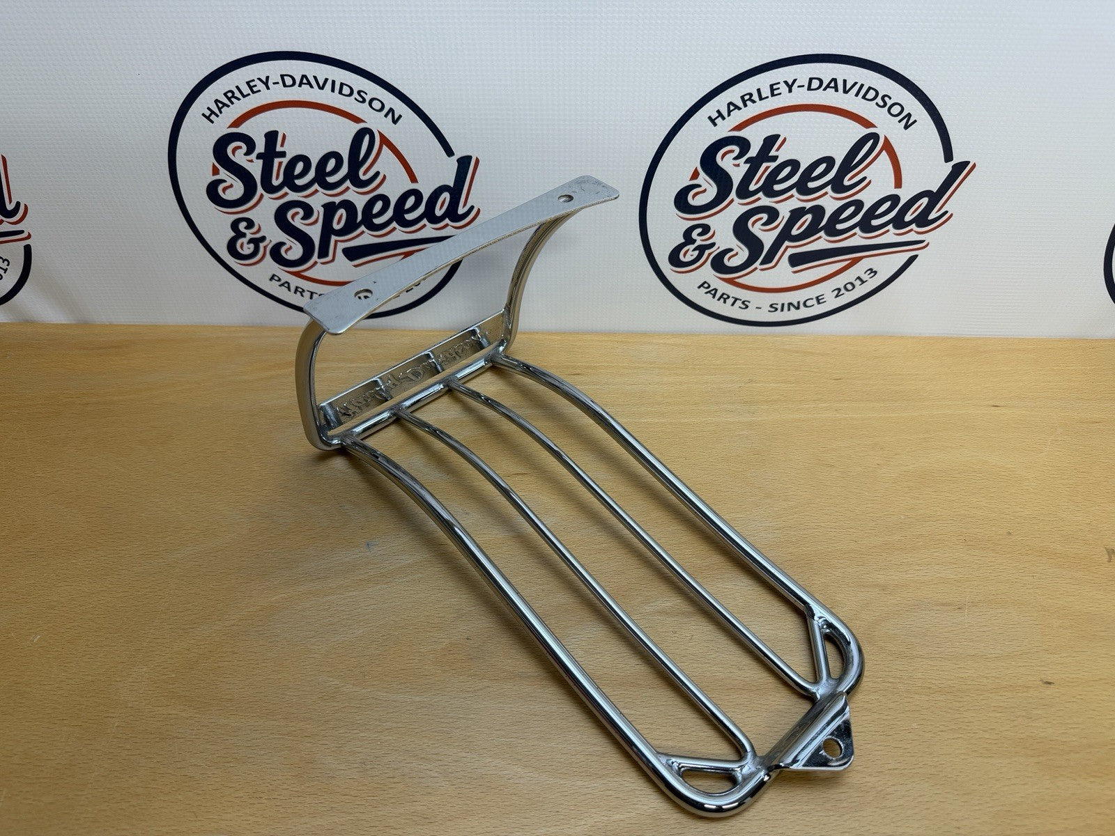 Genuine Harley-Davidson Softail Bobtail Fender RACK Chrome 56481-033