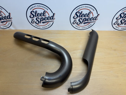Genuine Harley-Davidson Fat Bob Exhaust Header Heat Shield 65400319, 654003200