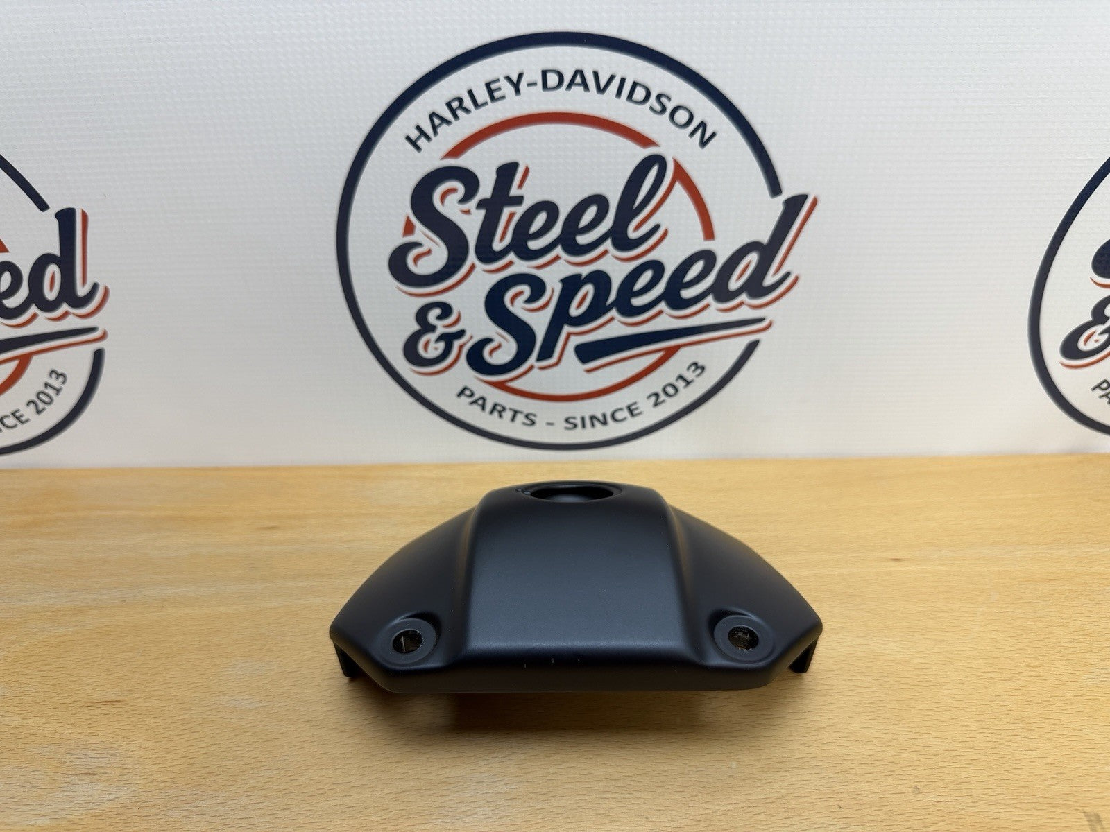 Genuine Harley-Davidson Sportster Headlight BRACKET / PEAK Black 67963-05A3