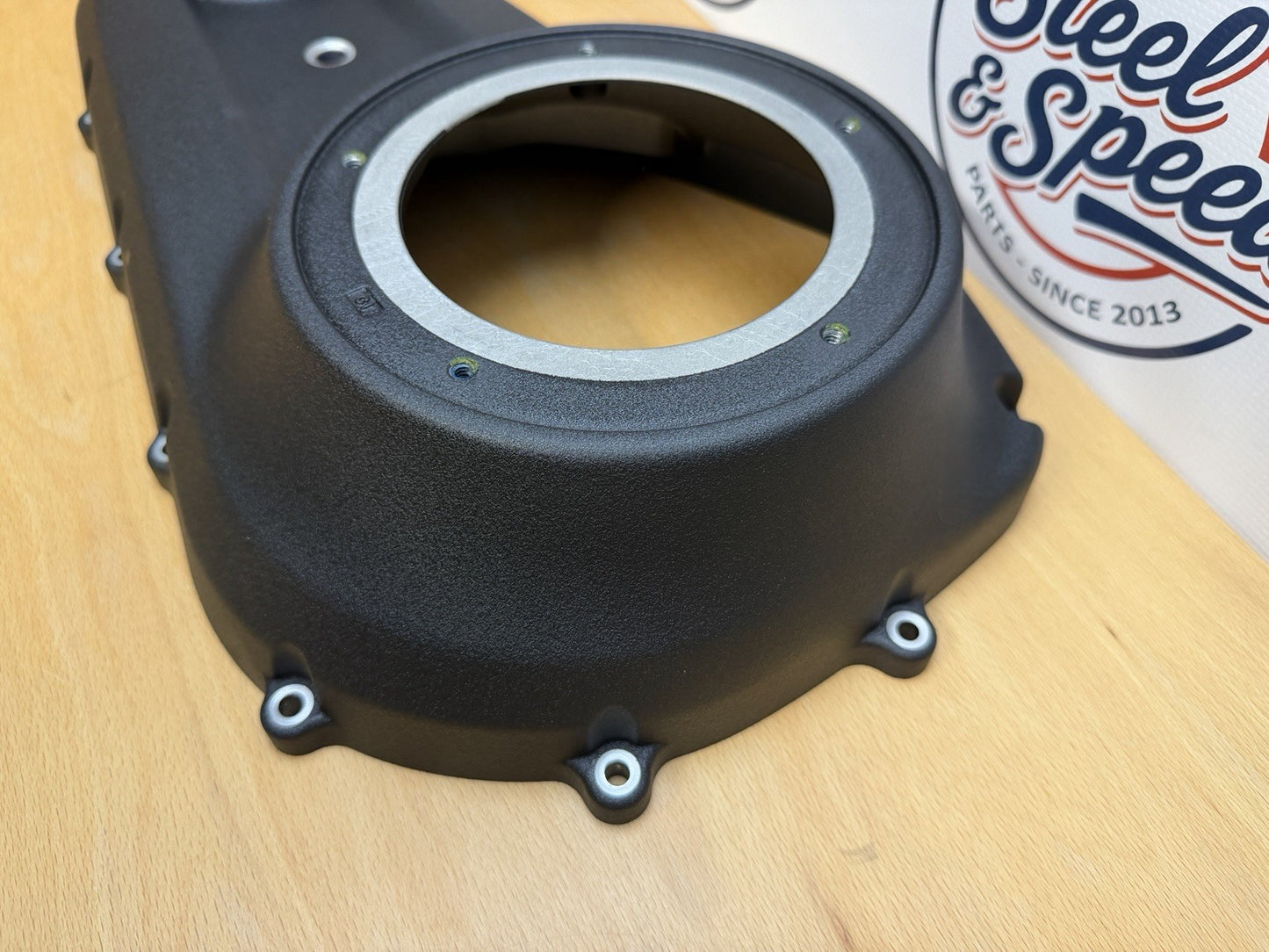 Genuine Harley-Davidson Softail MK8 Outer Primary Cover Wrinkle Black 257006894