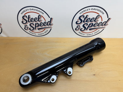Genuine Harley-Davidson Softail FXLR Fork Slider LOWER Gloss Black LEFT 455004190