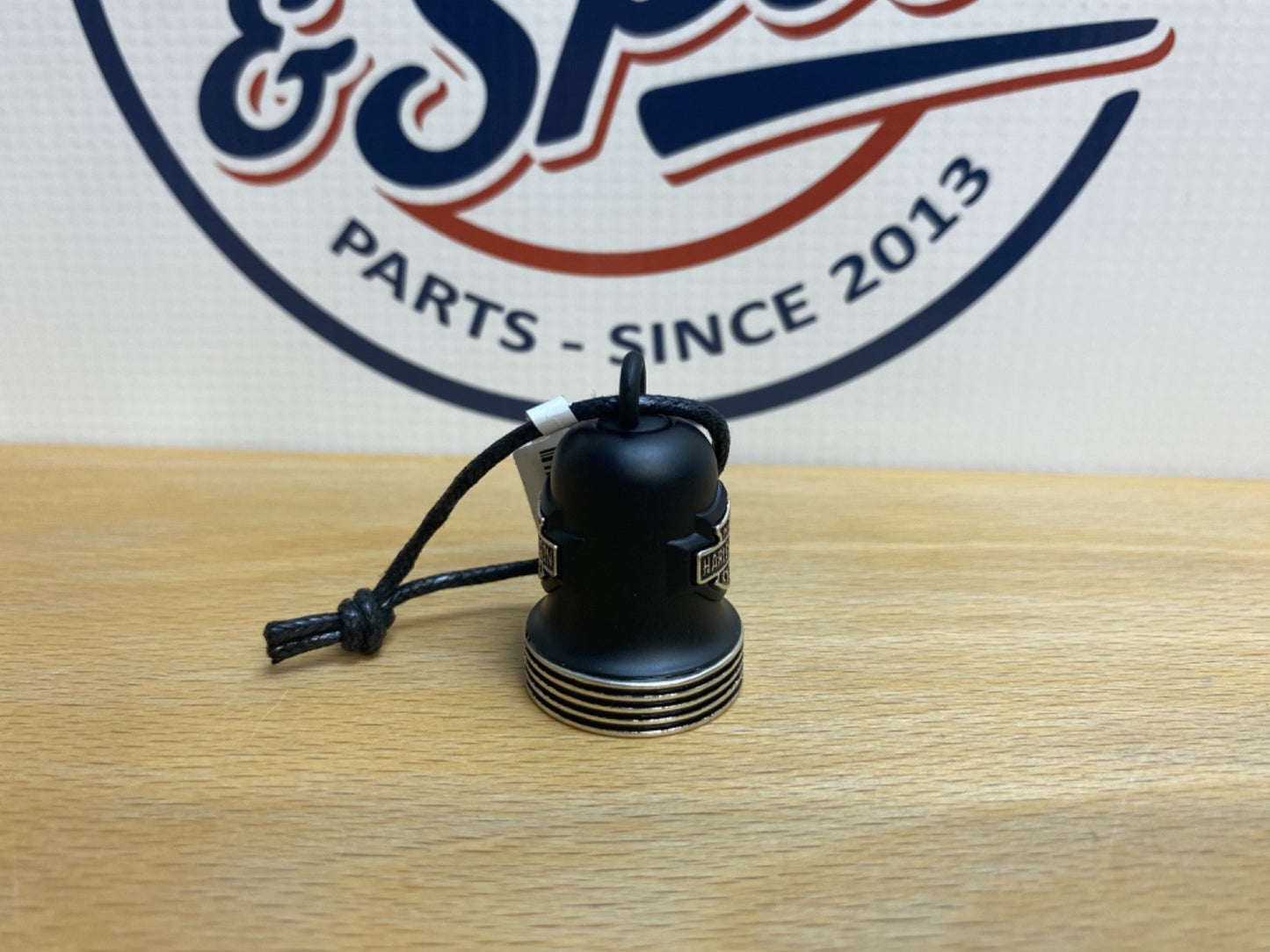 Genuine Harley-Davidson Bar & Shield Black Chrome Edge RIDING BELL HRB0982