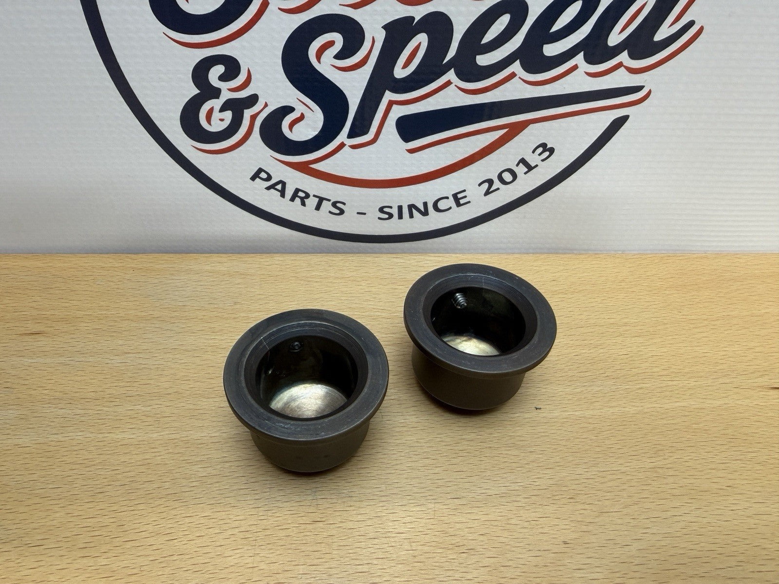 Genuine Harley-Davidson Brass Collection FRONT AXLE COVER Set 430000462