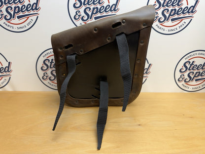 Genuine Harley-Davidson Softail Single-Sided Swingarm Bag Brown 902015682
