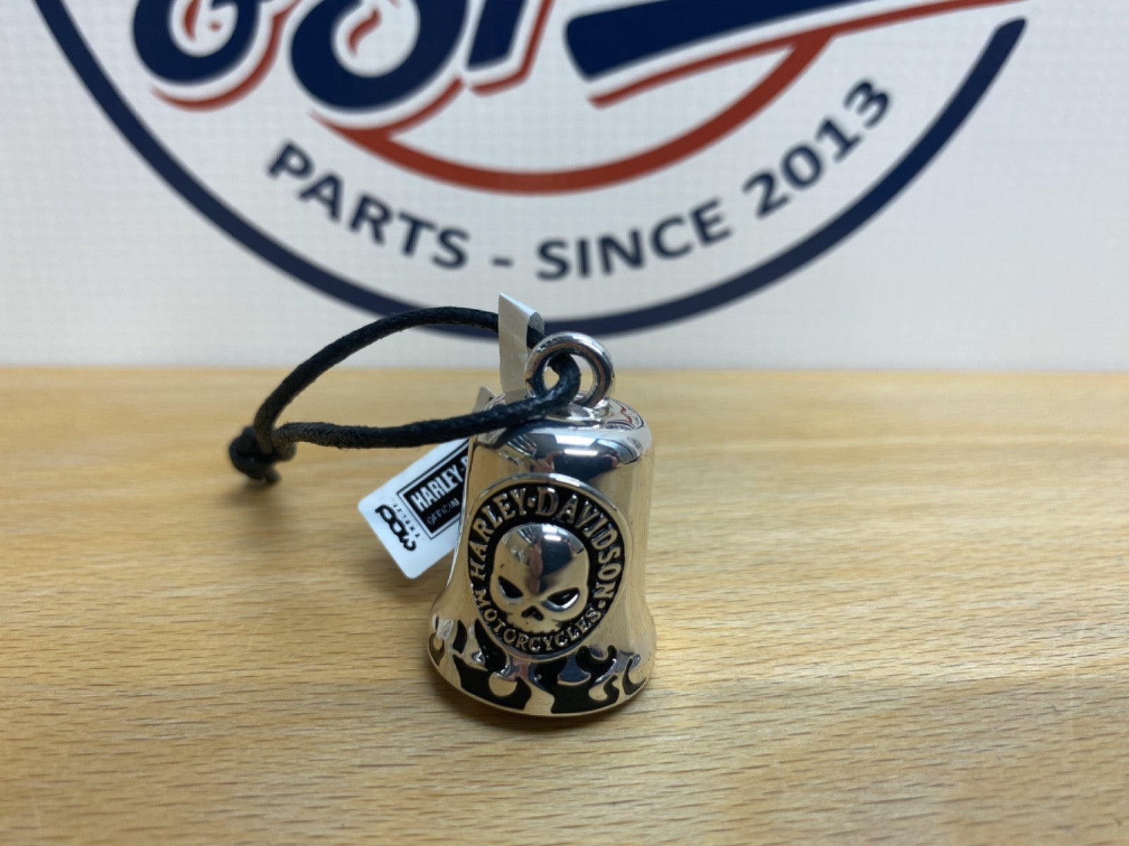 Genuine Harley-Davidson Willie G Skull & Flames RIDING BELL HRB0051