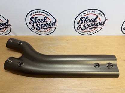 Genuine Harley-Davidson Exhaust HEAT SHIELD Softail Fat Bob GOLD 654003030