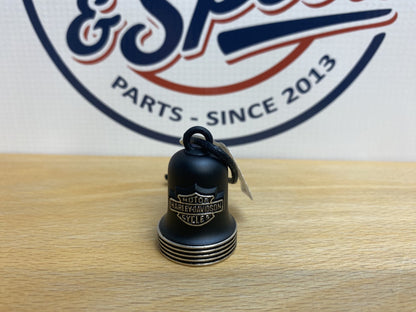 Genuine Harley-Davidson Bar & Shield Black Chrome Edge RIDING BELL HRB0981