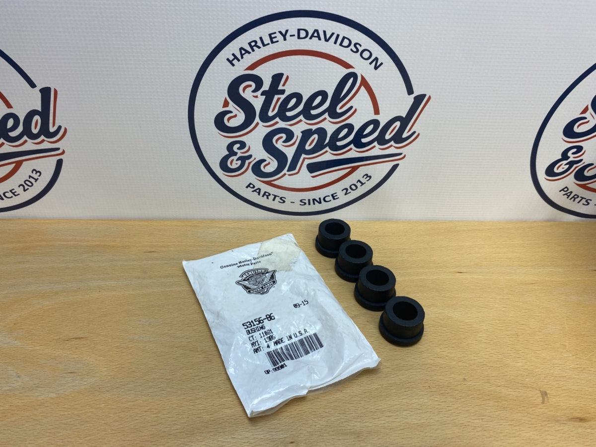 Genuine Harley-Davidson Handlebar Rubber BUSHING (Pack of 4) 53156-860