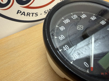 Genuine Harley-Davidson SPEEDOMETER KPH Km/h 4" Black Calibrated 709002162
