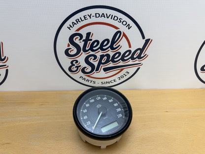 Genuine Harley-Davidson SPEEDOMETER KPH Km/h 4" Black Calibrated 709002160