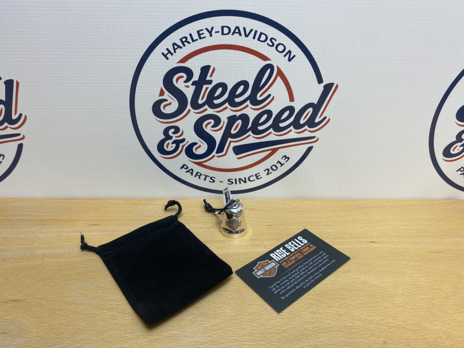 Genuine Harley-Davidson #1 American Flag RIDING BELL HRB0700