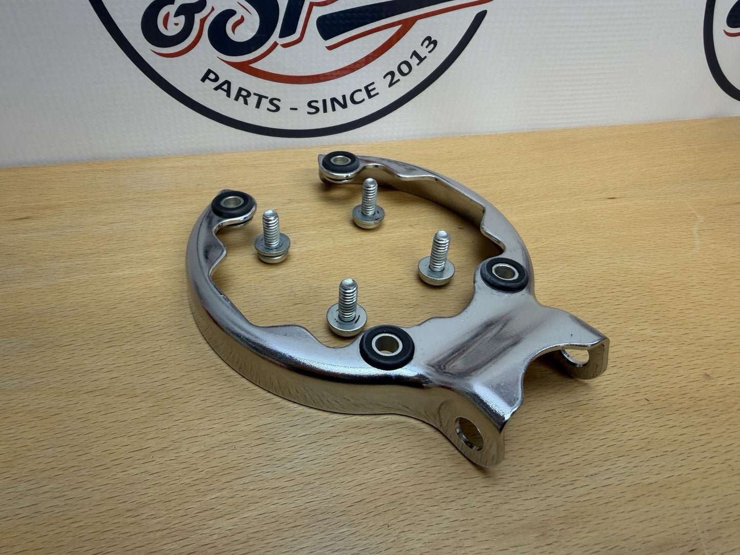 Genuine Harley-Davidson 5.75" LED Headlight BRACKET Chrome 677003741