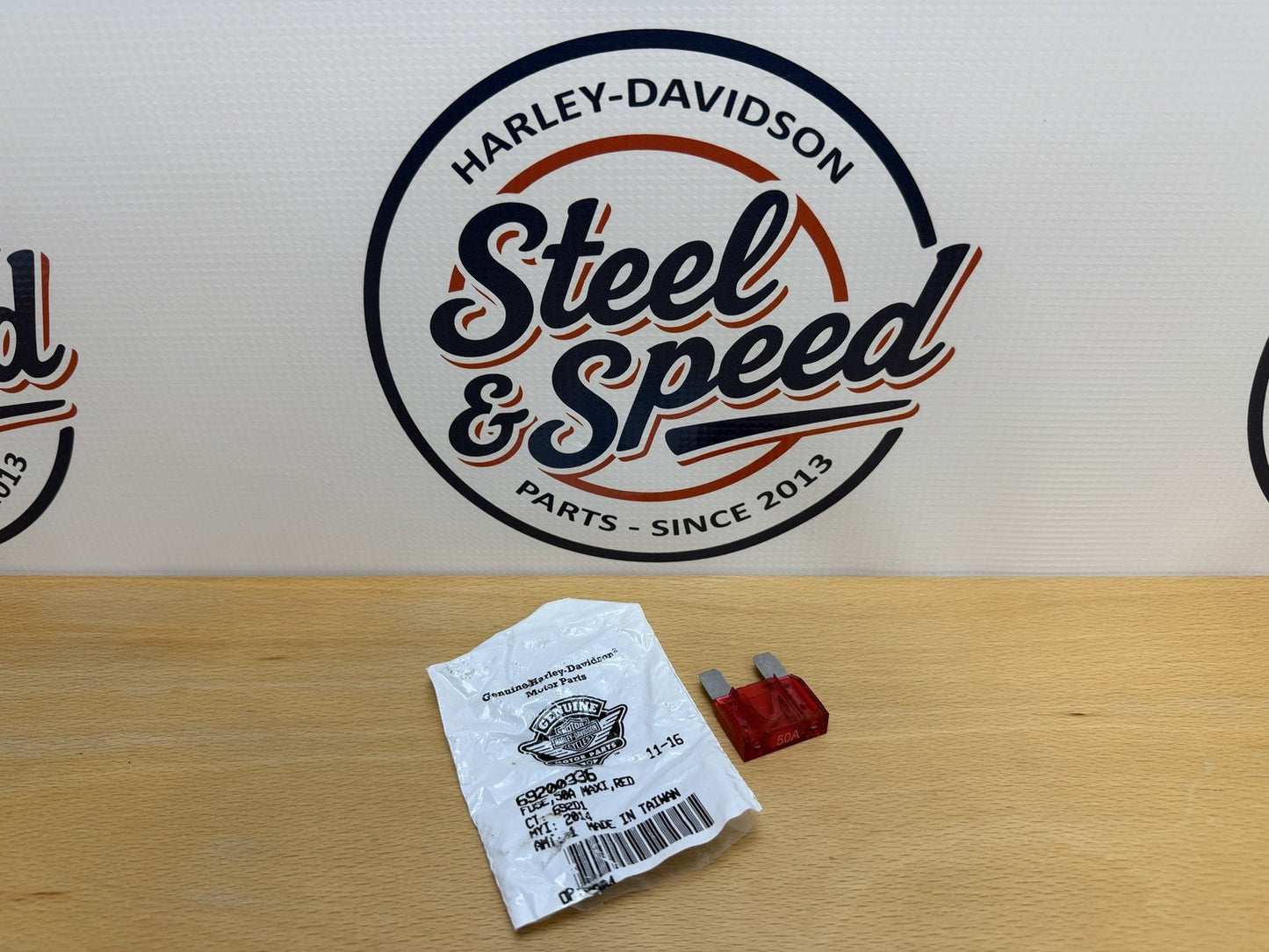 Genuine Harley-Davidson Touring Maxi Fuse 50A Red Single 692003360