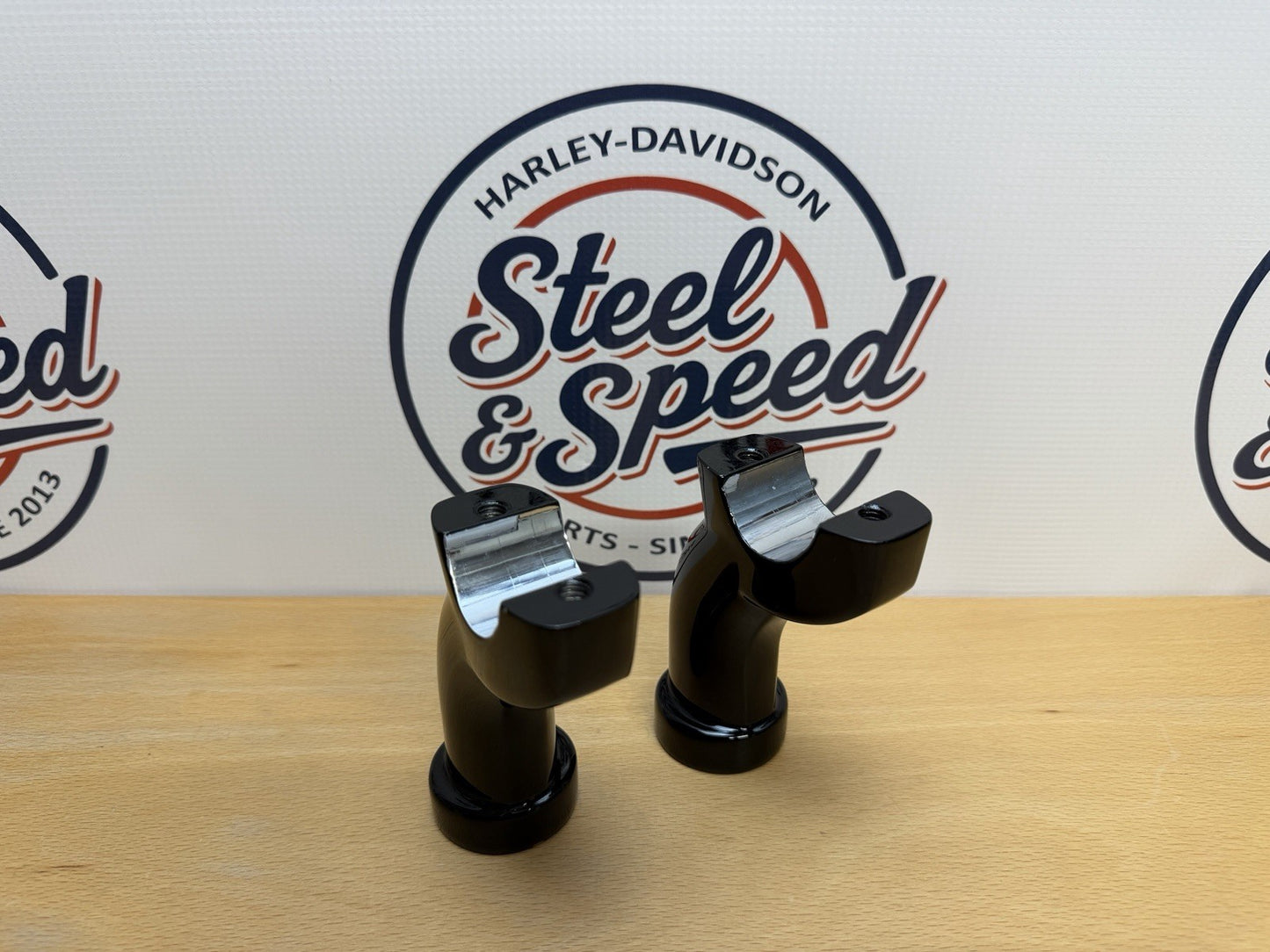 Motorcycle Storehouse Handlebar Riser 1 -1/4" For Harley-Davidson Breakout0