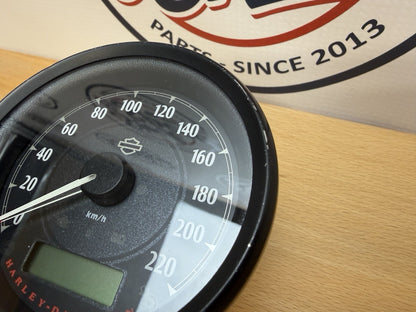 Genuine Harley-Davidson SPEEDOMETER KPH Km/h 4" Black Calibrated 709002161