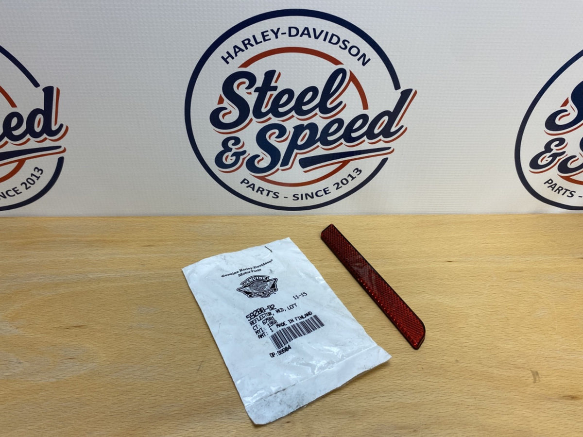 Genuine Harley-Davidson Fender Left REFLECTOR (Red) 59288-920