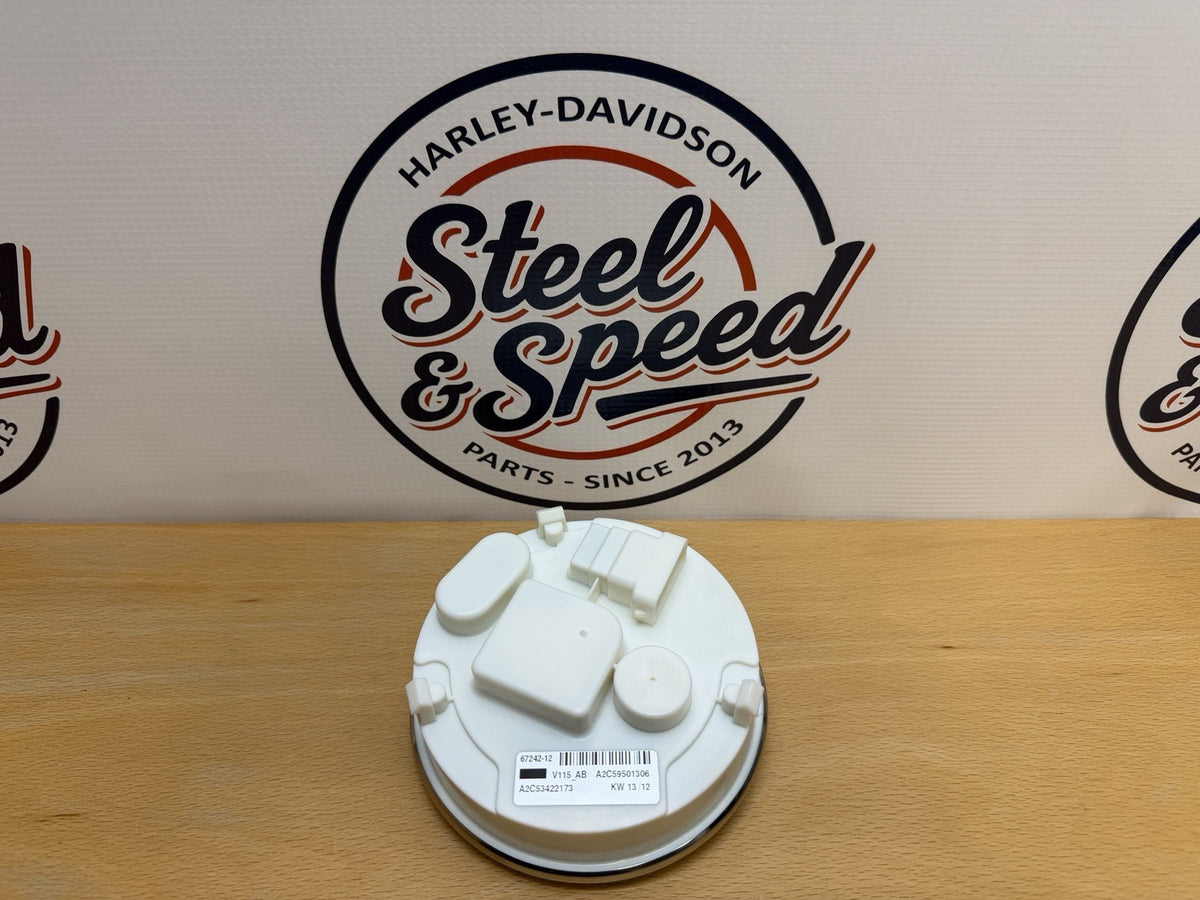 Genuine Harley-Davidson SPEEDOMETER Dual MPH / Km/h 5" Calibrated Black 67242-122