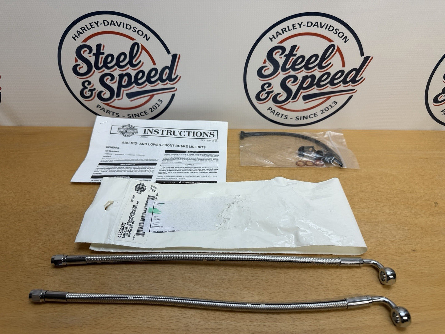 Genuine Harley-Davidson Touring DiamondBack Brake Line ABS Front Lower 418003320