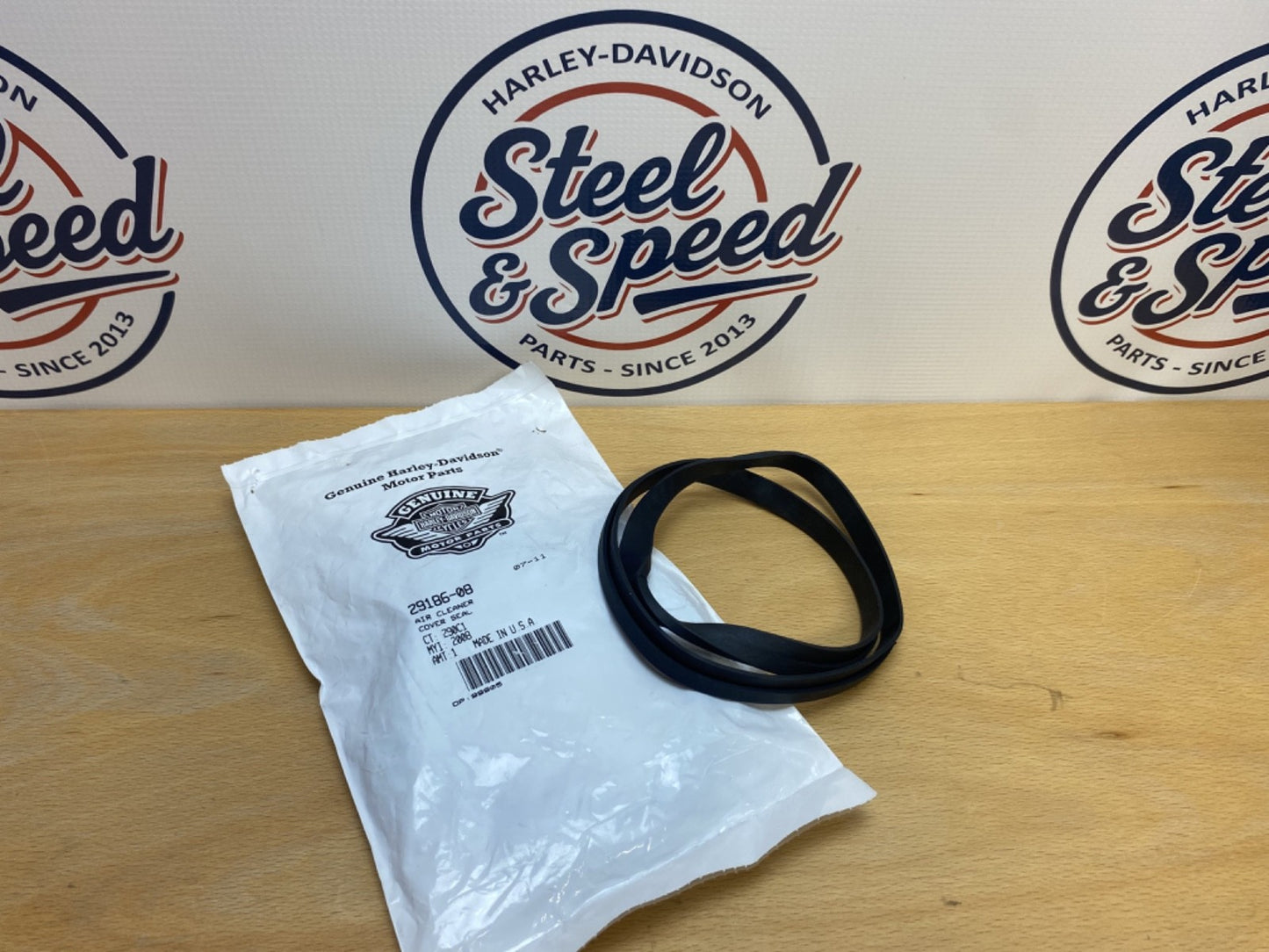 Genuine Harley-Davidson Dyna Air Cleaner Cover SEAL 29186-080