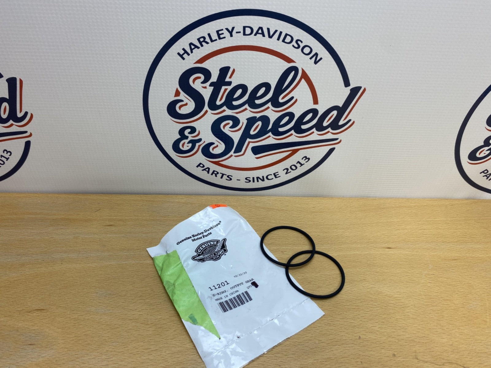 Genuine Harley-Davidson Transmission Gear Assembly O-RING (Set of 2)  112010