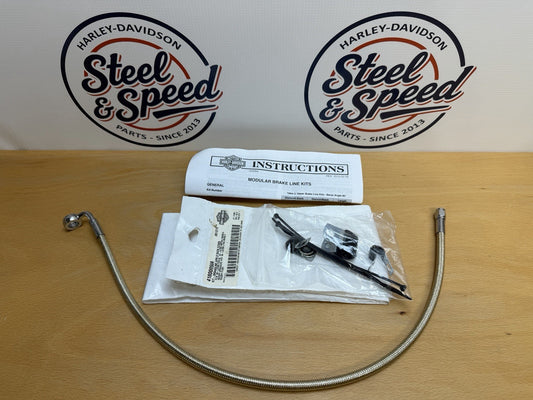 Genuine Harley-Davidson Softail DiamondBack Brake Line ABS Front Upper 41800090A0