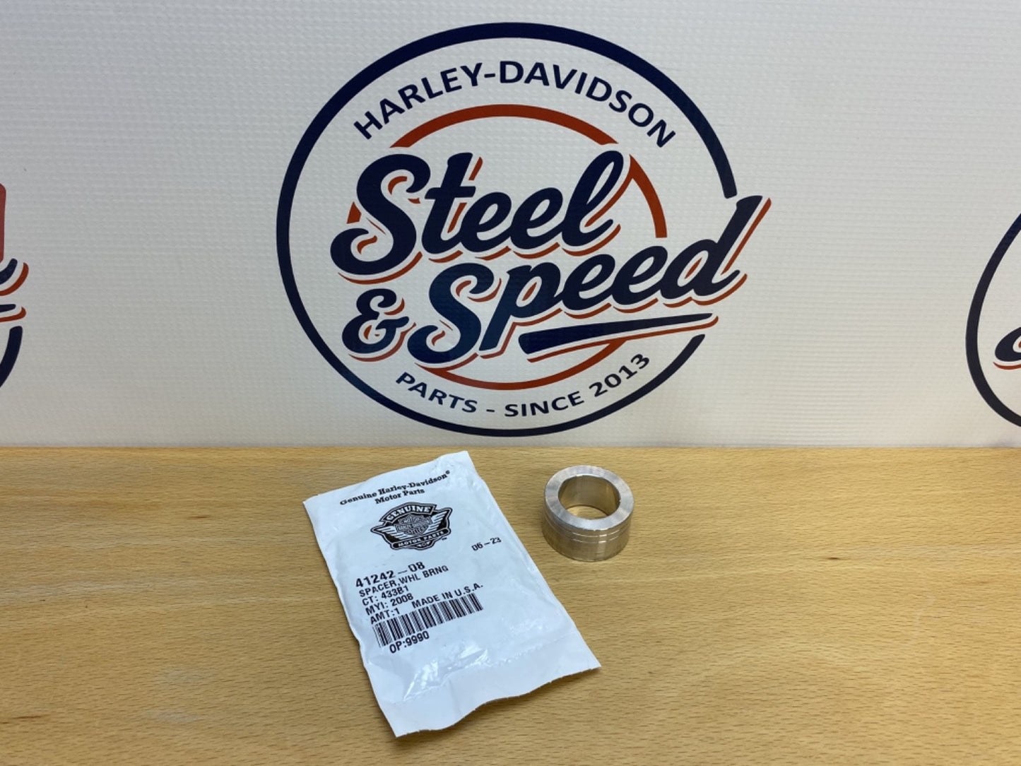 Genuine Harley-Davidson Wheel SPACER 25mm ID / 3/4" Wide 41242-080