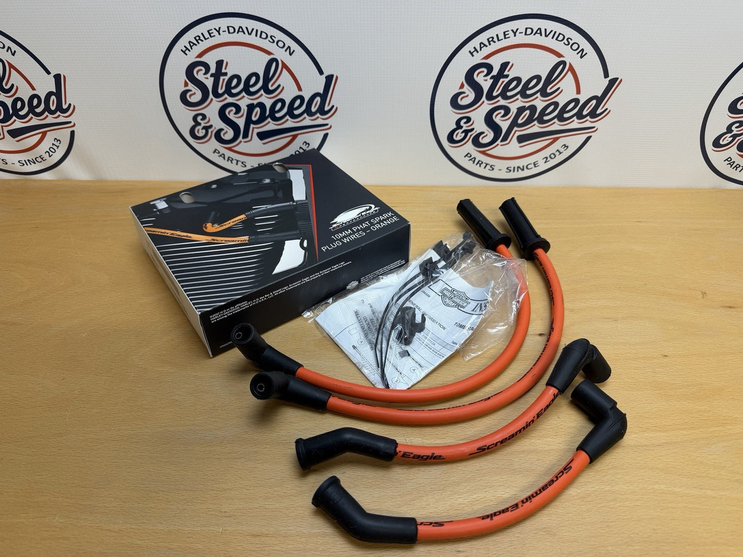 Genuine Harley-Davidson Screamin' Eagle 10MM Phat Spark Plug Wires Set 31600113A0
