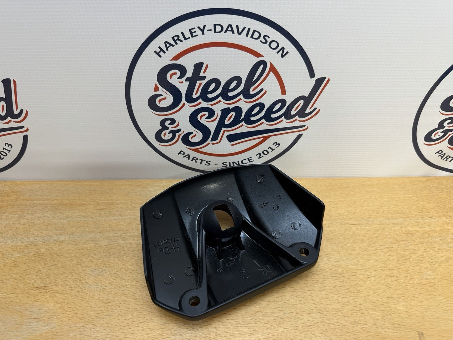 Genuine Harley-Davidson Sportster Headlight BRACKET / PEAK Black 67963-05A4