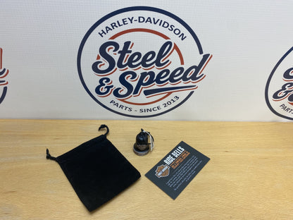 Genuine Harley-Davidson Bar & Shield Black Chrome Edge RIDING BELL HRB0980