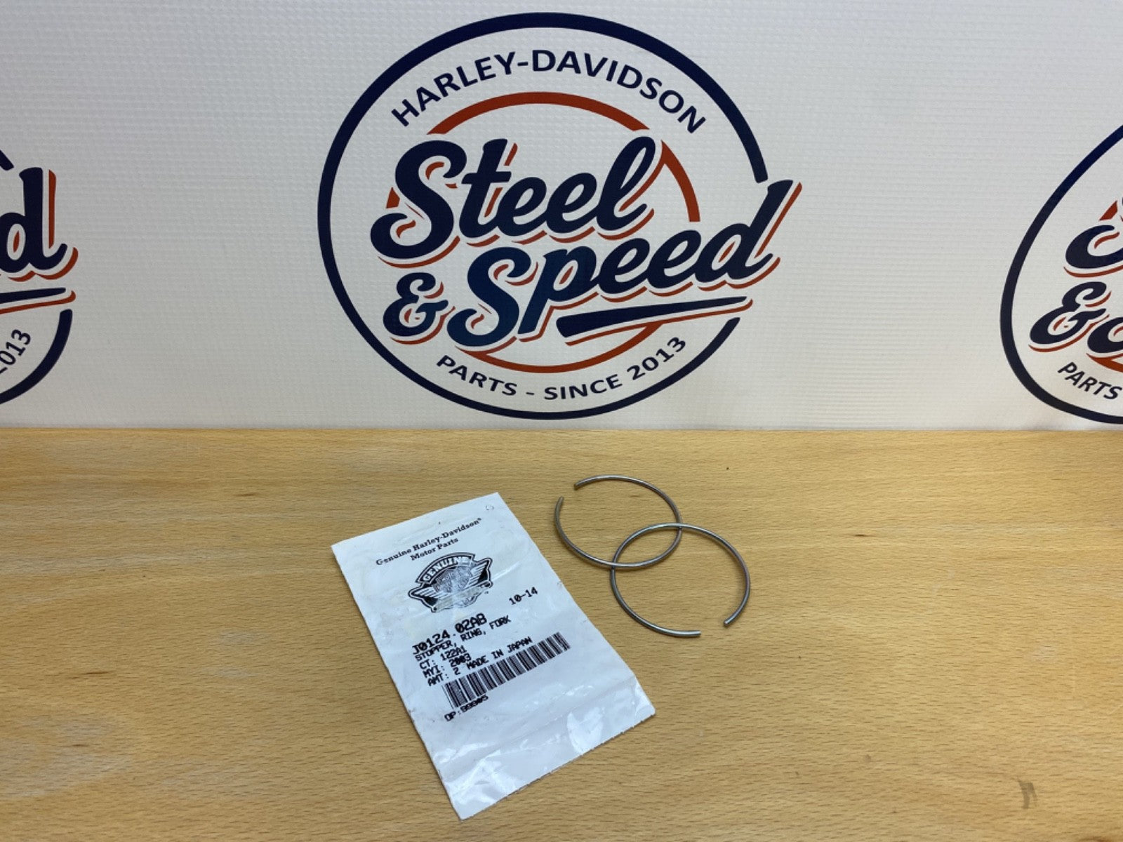 Genuine Buell Front Fork STOPPER RING (Set of 2) J0124.02A80
